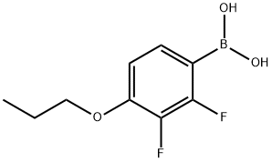 2,3-Difluoro-4-propoxylphenylboronic acid Struktur