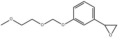 2-[3-[(2-Methoxyethoxy)methoxy]phenyl]oxirane Struktur