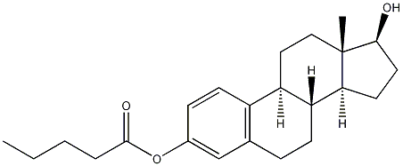 Estradiol 3-Valerate Struktur