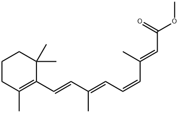 11-cis Retinoic Acid Methyl Ester Struktur