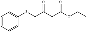 Ethyl 3-oxo-4-(phenylthio)butanoate Struktur