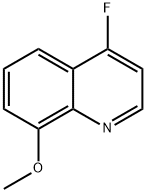 4-Fluoro-8-methoxy-quinoline Struktur