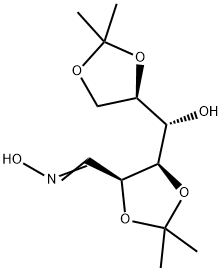 2,3:5,6-bis-O-(1-Methylethylidene)-D-gulose oxime Struktur