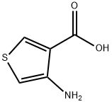 4-Amino-3-thiophenecarboxylic acid Struktur