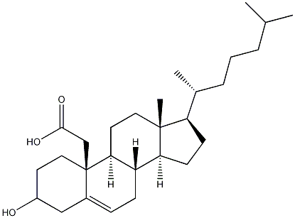 19-Carboxy Cholesterol Struktur