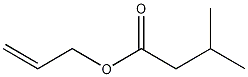 Allyl isovalerate Struktur