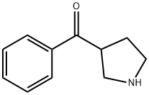 Phenyl-3-pyrrolidinylmethanone Struktur