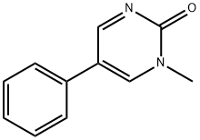 1-Methyl-5-phenyl-2(1H)-pyrimidinone Struktur