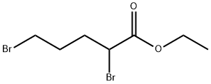 2,5-Dibromopentanoic acid ethyl ester Struktur