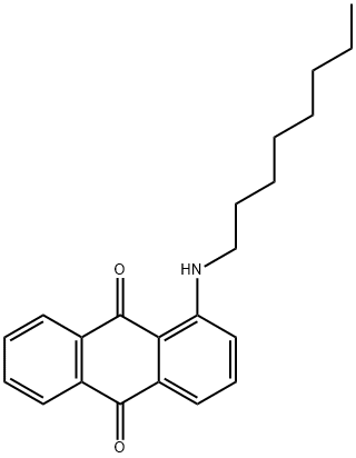 1-(octylamino)anthracene-9,10-dione Struktur