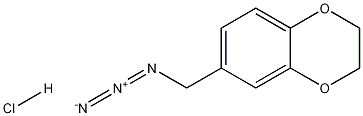 6-(azidomethyl)-2,3-dihydrobenzo[b][1,4]dioxine hydrochloride Struktur