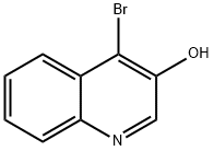 4-Bromo-3-hydroxyquinoline Struktur