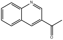 1-QUINOLIN-3-YLETHANONE Struktur