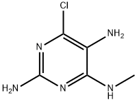 6-chloro-N4-methylpyrimidine-2,4,5-triamine Struktur