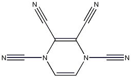 Pyrazinetetracarbonitrile Struktur