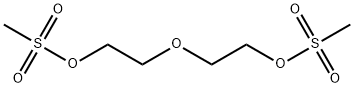 Diethylene Glycol Dimethanesulfonate Struktur