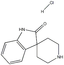 SPIRO[INDOLINE-3,4'-PIPERIDIN]-2-ONE HYDROCHLORIDE Struktur