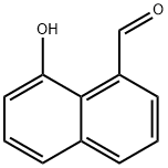 8-Hydroxynaphthalene-1-carboxaldehyde Struktur