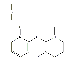 S-(1-氧代-2-吡啶)巰基-1,3-二甲基丙基脲四氟硼酸鹽, 367252-09-3, 結(jié)構(gòu)式