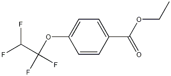 Ethyl 4-(1,1,2,2-tetrafluoroethoxy)benzoate Struktur