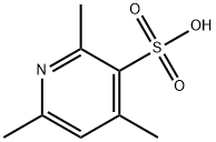 2,4,6-Trimethylpyridine-3-sulfonic acid Struktur