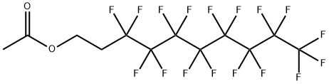 1H,1H,2H,2H-Heptadecafluorodecyl acetate Struktur