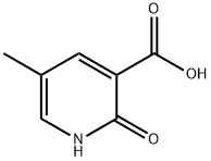 2-hydroxy-5-methylnicotinic acid Struktur