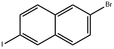 2-Bromo-6-iodonaphthalene Struktur