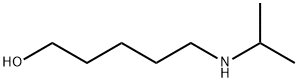 5-(Isopropylamino)pentanol Struktur