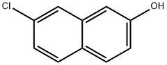 2-Chloro-7-hydroxynaphthalene Struktur