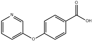 4-(PYRIDIN-3-YLOXY)BENZOIC ACID Struktur