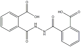 1,2-Bis(o-carboxybenzoyl)hydrazine 
 Struktur