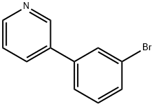 3-(3-bromophenyl)Pyridine Struktur