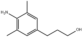 4-Amino-3,5-dimethylbenzenepropanol Struktur