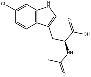 N-Acetyl 6-Chlorotryptophan Struktur