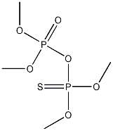 Thiopyrophosphoric acid, tetramethyl ester Struktur