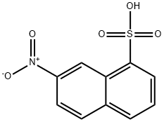 7-Nitronaphthalene-1-sulfonic acid Struktur