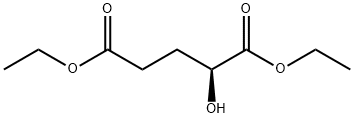 (S)-2-Hydroxypentanedioic Acid Diethyl Ester Struktur