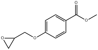 4-(2-Oxiranylmethoxy)benzoic Acid Methyl Ester Struktur