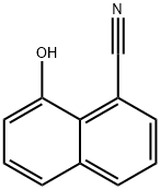 8-Hydroxynaphthalene-1-carbonitrile Struktur