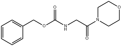 (2-Morpholin-4-yl-2-oxo-ethyl)-carbamic acid benzyl ester Struktur