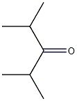 2,4-Dimethyl-3-pentanone Struktur