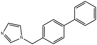 1-([1,1'-Biphenyl]-4-ylmethyl)-1H-imidazole Struktur