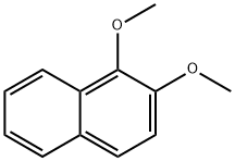 1,2-Dimethoxynaphthalene Struktur