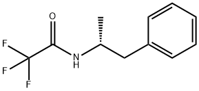 N-Trifluoroacetyl (R)-Amphetamine Struktur