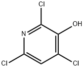 3-Hydroxy-2,4.6-trichloropyridine Struktur