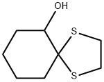 1,4-Dithiaspiro[4.5]decan-6-ol Struktur