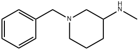 N-Methyl-1-(phenylmethyl)-3-piperidinamine Struktur