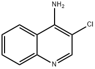 4-Amino-3-chloroquinoline Struktur