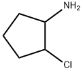 Cyclopentanamine, 2-chloro- Struktur